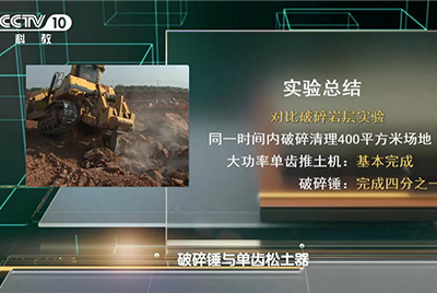山推SD90大馬力推土機(jī)再次強(qiáng)勢登陸中央電視臺(tái)科教頻道